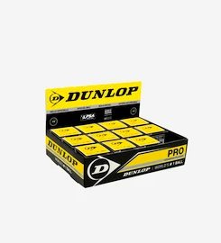 Palla da squash Dunlop Pro (confezione da 12)