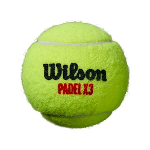 Palline da padel Wilson  Padel X3 Ball Yellow