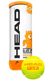 Palline da tennis per bambini Head T.I.P. Orange (3 Pack)