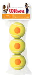 Palline da tennis per bambini Wilson Starter Orange (3 Pack)