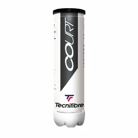 Palline da tennis Tecnifibre Court (4 Pack)