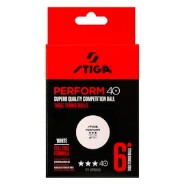 Palline Stiga Perform 40+ ABS *** White 6 Pack