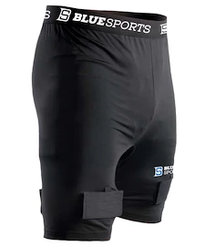 Pantaloncini con sospensorio Blue Sports Classic Compression Short Youth
