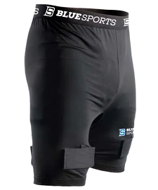 Pantaloncini con sospensorio Blue Sports   Senior