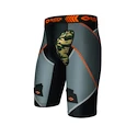 Pantaloncini con sospensorio Shock Doctor  30160 X-Fit Cross Comp.Hockey Short Black/Grey Senior