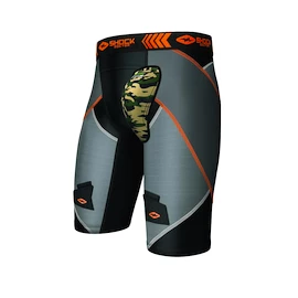 Pantaloncini con sospensorio Shock Doctor 30160 X-Fit Cross Comp.Hockey Short Black/Grey Senior