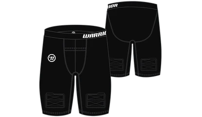 Pantaloncini con sospensorio Warrior  Short Compression Senior