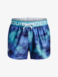 Pantaloncini da bambina Under Armour Play Up Printed Shorts-BLU