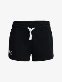 Pantaloncini da bambina Under Armour Rival Fleece Short -BLK