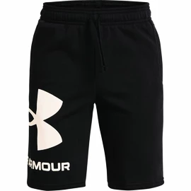 Pantaloncini da bambino Under Armour RIVAL FLEECE LOGO SHORTS black