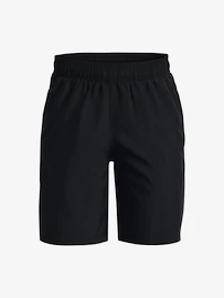 Pantaloncini da bambino Under Armour Woven Graphic Shorts-BLK