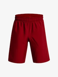 Pantaloncini da bambino Under Armour Woven Graphic Shorts-RED