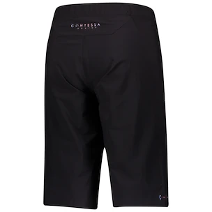 Pantaloncini da ciclismo da donna Scott  Trail Contessa Sign w/Pad Black/Nitro Purple