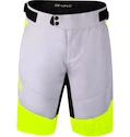 Pantaloncini da ciclismo da uomo Force  Storm grey/yellow S