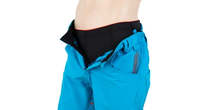 Pantaloncini da ciclismo da uomo Sensor  Cyklo Charger Turquoise M