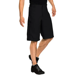 Pantaloncini da ciclismo da uomo VAUDE  Ledro Shorts Black/black XL