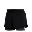 Pantaloncini da donna adidas  ASK 2in1 Black XS