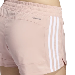 Pantaloncini da donna adidas  Pacer Woven 3-Stripes Wonder Mauve XS