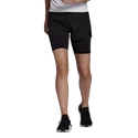 Pantaloncini da donna adidas  Run Fast 2in1 Shorts Black XS