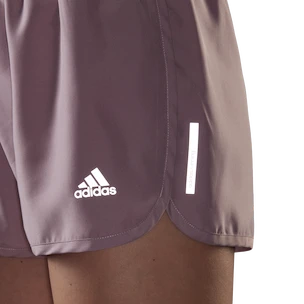 Pantaloncini da donna adidas  Run Shorts Magic Mauve XL 4"