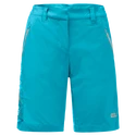 Pantaloncini da donna Jack Wolfskin  Overland Shorts Dark Aqua