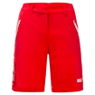 Pantaloncini da donna Jack Wolfskin  Overland Shorts Tulip Red 42