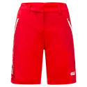 Pantaloncini da donna Jack Wolfskin  Overland Shorts Tulip Red 42