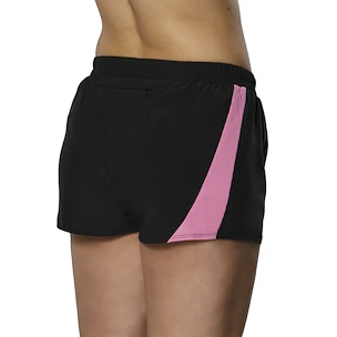 Pantaloncini da donna Mizuno  Aero 2.5 Short Black/Wild Orchid