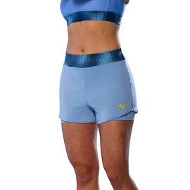 Pantaloncini da donna Mizuno Flex Short W Bel Air Blue