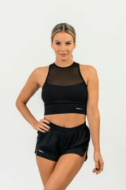 Pantaloncini da donna Nebbia FIT Activewear Smart Pocket Shorts black