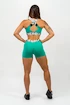 Pantaloncini da donna Nebbia  High Waisted Legging Shorts green