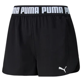 Pantaloncini da donna Puma Train Strong Woven 3" Short Black