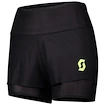 Pantaloncini da donna Scott  Hybrid Shorts RC Run Black/Yellow L