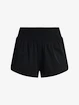 Pantaloncini da donna Under Armour  Flex Woven 2-in-1 Short-BLK