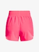 Pantaloncini da donna Under Armour  Flex Woven Short 3in-PNK