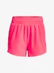 Pantaloncini da donna Under Armour  Flex Woven Short 3in-PNK