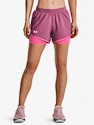 Pantaloncini da donna Under Armour  Fly By 2.0 2N1 Short-PNK