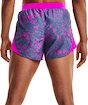 Pantaloncini da donna Under Armour  Fly By 2.0 Printed Short Mineral Blue