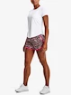 Pantaloncini da donna Under Armour  Fly By 2.0 Printed Short -PNK