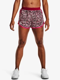 Pantaloncini da donna Under Armour Fly By 2.0 Printed Short -PNK