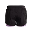 Pantaloncini da donna Under Armour  Iso-Chill Run 2N1 Short-GRY