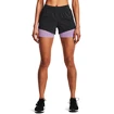 Pantaloncini da donna Under Armour  Iso-Chill Run 2N1 Short-GRY