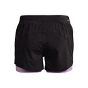 Pantaloncini da donna Under Armour  Iso-Chill Run 2N1 Short-GRY