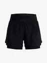 Pantaloncini da donna Under Armour  RUN STAMINA 2IN1 SHORT-BLK