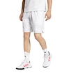 Pantaloncini da uomo adidas  Club Graphic Short White/Grey