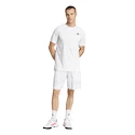 Pantaloncini da uomo adidas  Club Graphic Short White/Grey