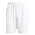 Pantaloncini da uomo adidas  Club Graphic Short White/Grey