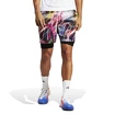 Pantaloncini da uomo adidas  Melbourne Ergo Tennis Graphic Shorts Multicolor/Black