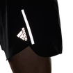 Pantaloncini da uomo adidas  Run Fast Reflective Split Shorts Black