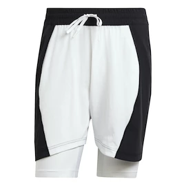 Pantaloncini da uomo adidas Short & Tight Set White